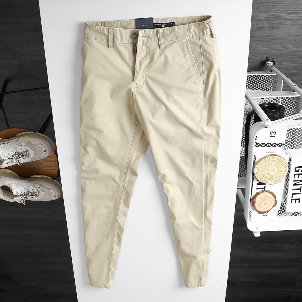 Quần Dài Nam Kaki Co Giãn Slimfit Zara 4
