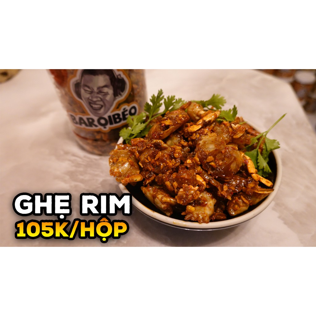 [Mã 77FMCGSALE1 giảm 10% đơn 250K] Ghẹ Sữa Rim Tỏi Mặn Ngọt Thầy Giáo Ba