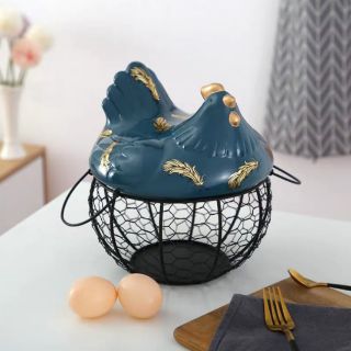 (ORDER) Giỏ gà đựng trứng dễ thương 02
