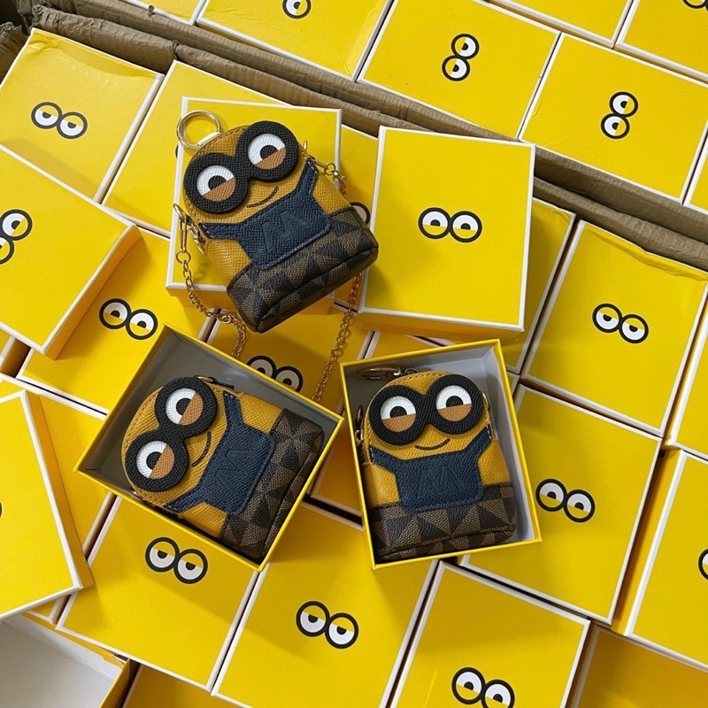 Túi mini đeo chéo minion fullbox