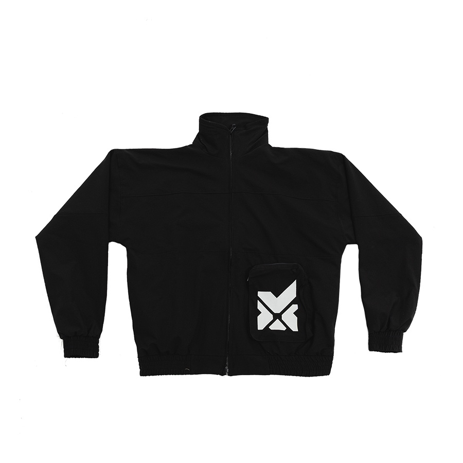 Áo khoác dù Black Nylon Jacket by Xfire