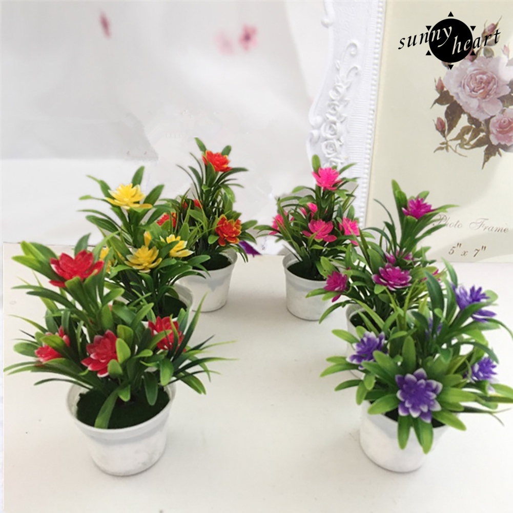 Chậu Hoa Sen Giả Trang Trí Nhà Cửa/Sân Vườn/Tiệc Cưới