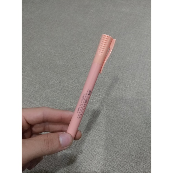 Bút Dạ Quang Textliner 38 - Faber-Castell Pastel Coral (Cam San Hô)