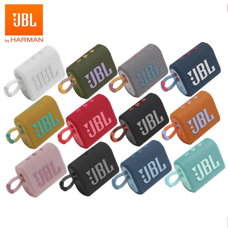 Loa Bluetooth Không Dây JBL GO 3 GO3 Âm Thanh Siêu Trầm Và Phụ Kiện