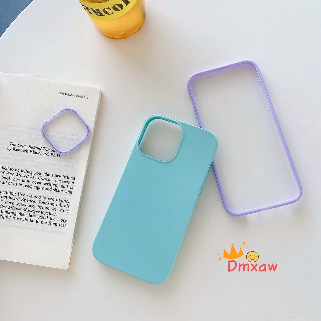 Ốp Điện Thoại Bảo Vệ Camera Chống Sốc 3 Trong 1 Nhiều Màu Sắc Cho Samsung Galaxy A73 A72 A53 5G A52S