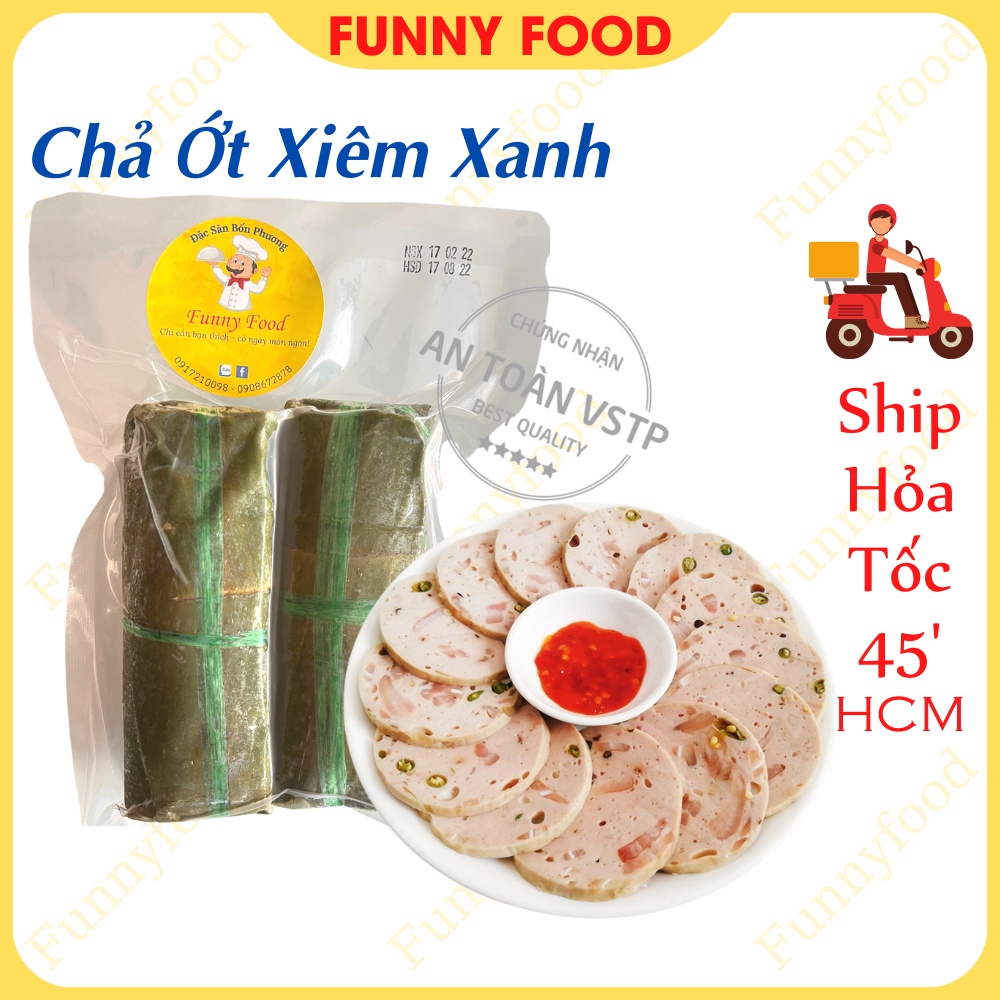 Chả Da Ớt Xiêm Xanh Chả Ớt Xiêm Xanh Nha Trang Ngon Ship Hỏa Tốc HCM