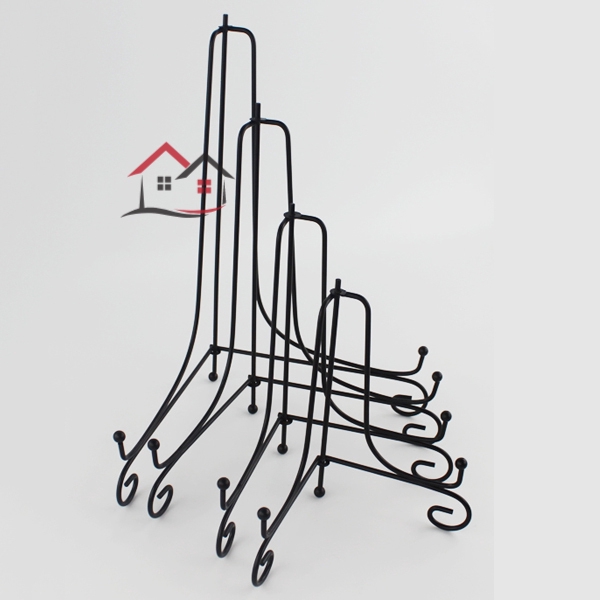 Giá Đỡ Trưng Bày Đĩa Bằng Sắt Kích Thước 4 / 6 / 7 / 8 / 10 / 12 inch Tiện Dụng Cho Nhà Bếp