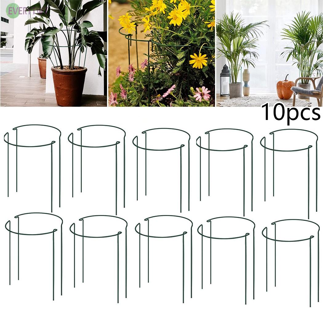 Plant Support Metal Reusable Vegetables 25x40cm Bow For Peonies Garden