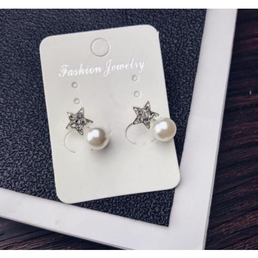 Bông tai nữ đính đá Hạ Băng Designs nhiều kiểu dáng phong cách đơn giản dễ kết hợp