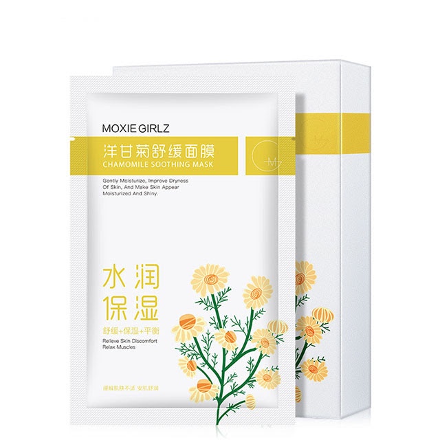 Mặt Nạ Bông Cúc Dưỡng Trắng Cấp Ẩm MOXIE GIRLZ