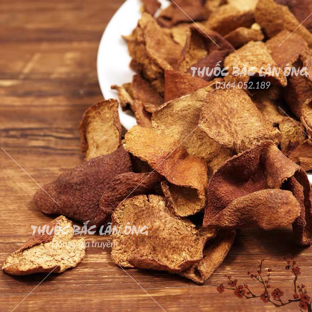Vỏ lựu khô 500g (Thạch lựu bì hàng loại 1)