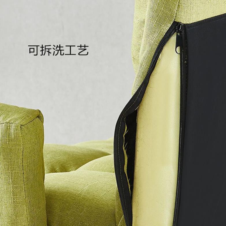 Ghế sofa lười tatami ban công đơn phòng ngủ thư giãn lưới gấp sáng tạo nhỏ màu đỏ căn hộ giường ..