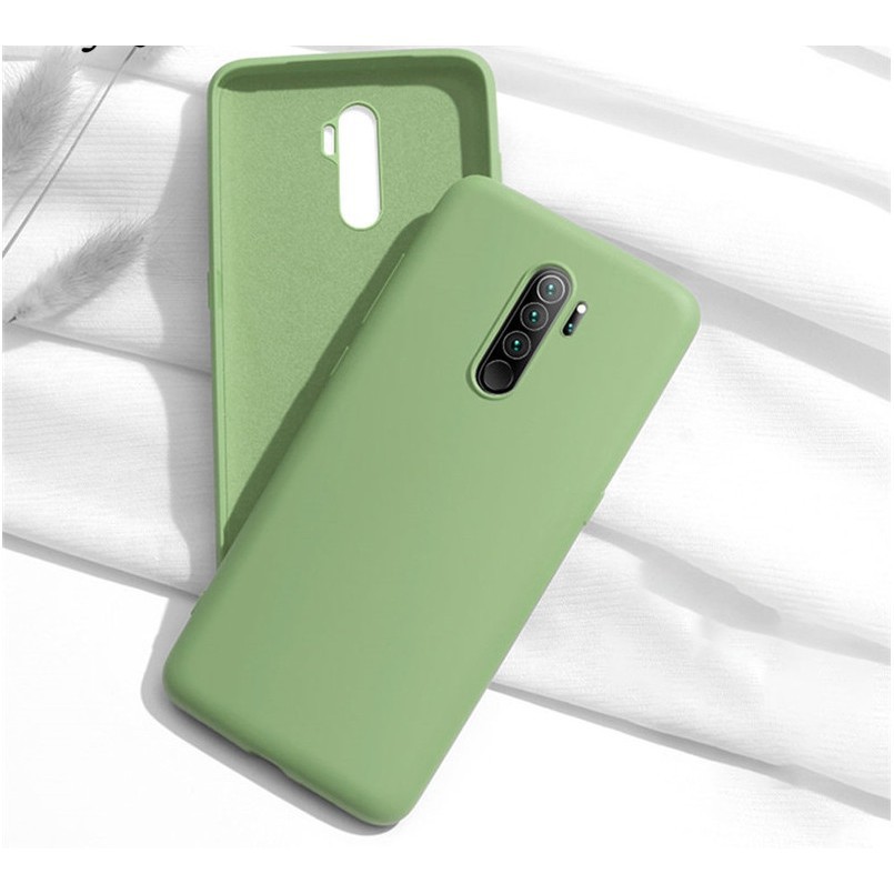 Colorful  Liquid Silicone Casing Original  Soft Cover For Xiaomi Redmi Note 8T 7 6 5 Pro Candy TPU Cover