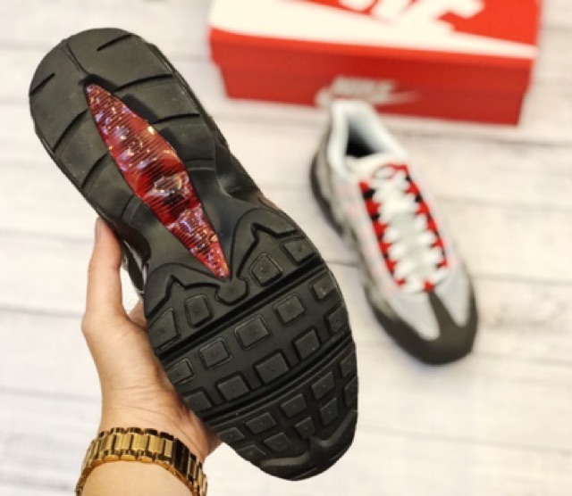 Giày Air Max 95 nam nữ da cao cấp nhẹ êm bền