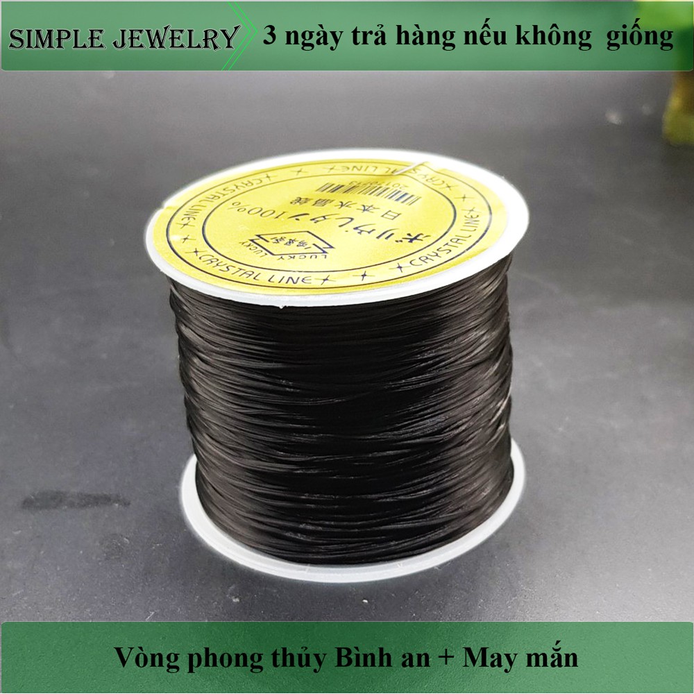 Dây xâu vòng đá chỉ chun co giãn và đàn hồi | BigBuy360 - bigbuy360.vn