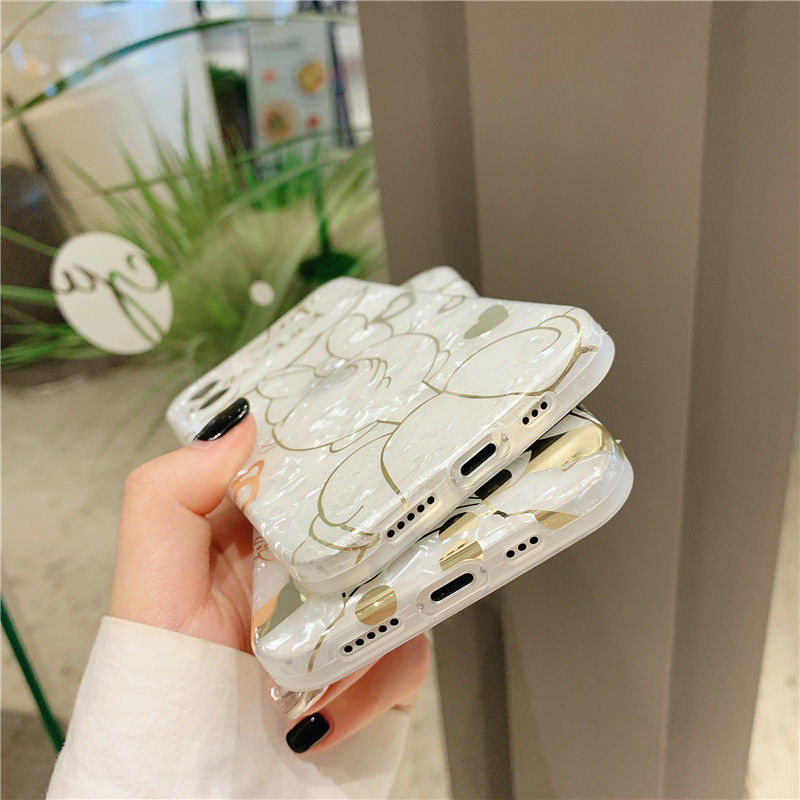 Ốp Điện Thoại Mẫu Chuột Minnie Dễ Thương Cho Iphone Se/ 7/ 7p/ 8/ 8p/ X/ Xs/ Xsmax/ Xr/ 11/ 12/ Mini/ Pro/ Promax