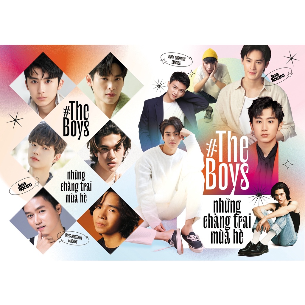 Sách Hoa Học Trò Số 1358 - Tặng Kèm Fanbook #Theboys - Những Chàng Trai Mùa Hè + 2 Mega Poster