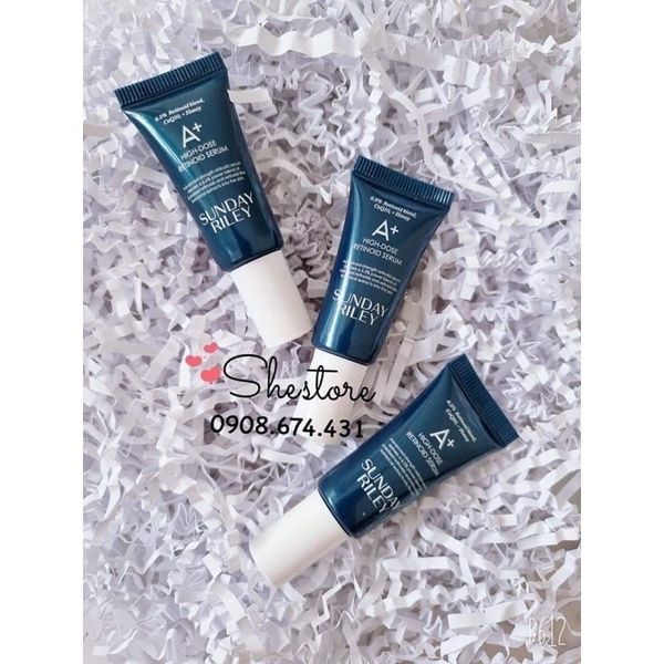 Tinh chất retinol ngăn ngừa lão hóa Sunday Riley A+ High-Dose Retinoid