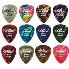 Phím gảy  đàn guitar acoustic, classic, ukulele chính hãng Alice