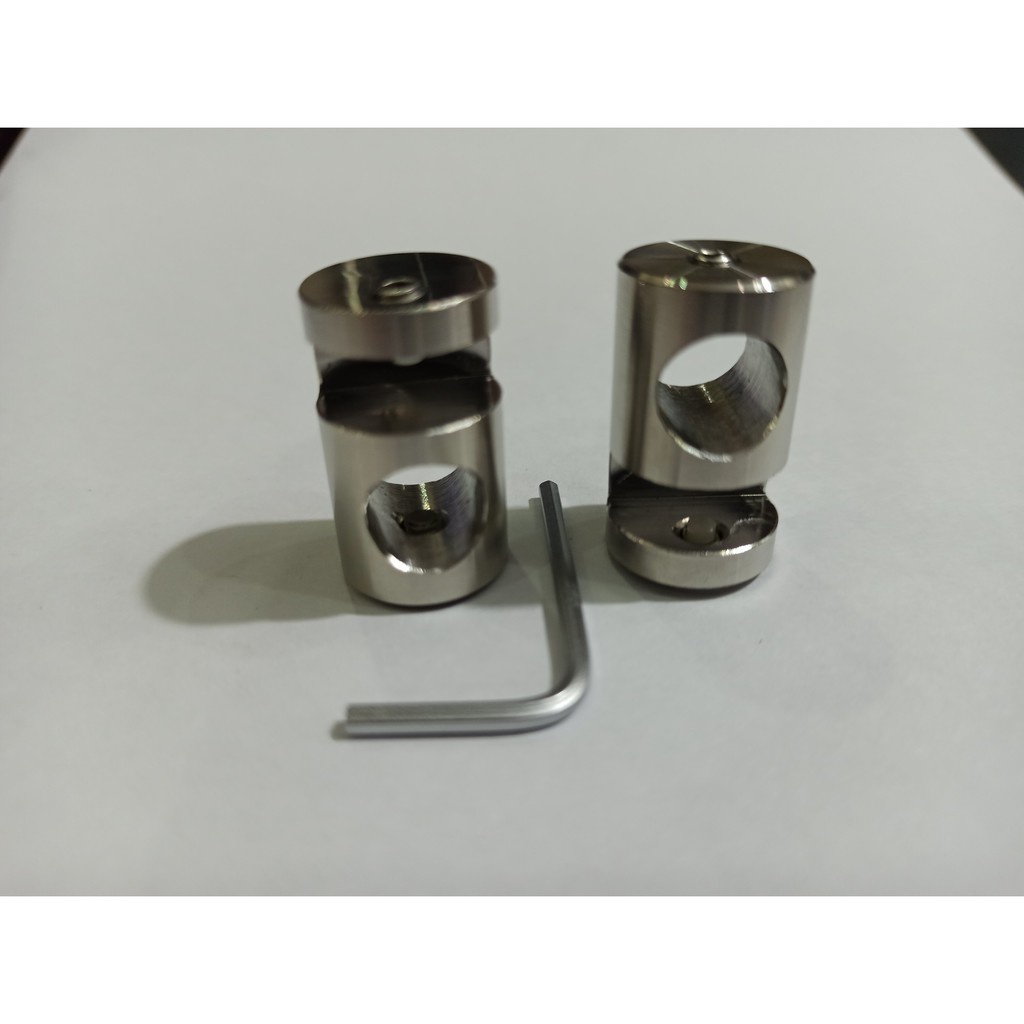 Kẹp giữ ống IN OUT INOX  - Kẹp in out cao cấp - Kẹp bộ inout cho bể thủy sinh - Hồ cá cảnh - Shopleo