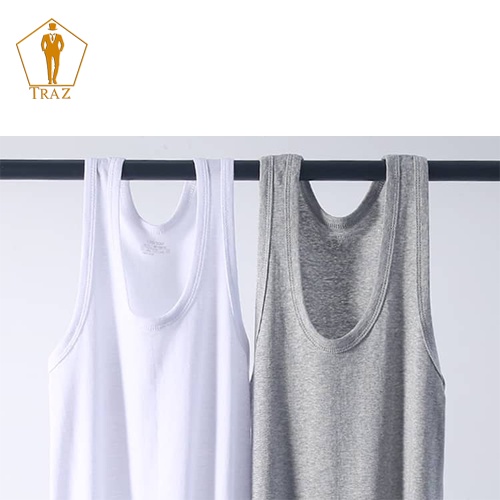 Áo Lót Ba Lỗ Nam TRAZ Chất Liệu Cotton Mềm Mại, Thoáng Khí, Thấm Hút Mổ Hôi Tốt.