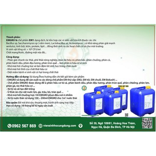 1 lít Em Gốc - Chế phẩm sinh học Em