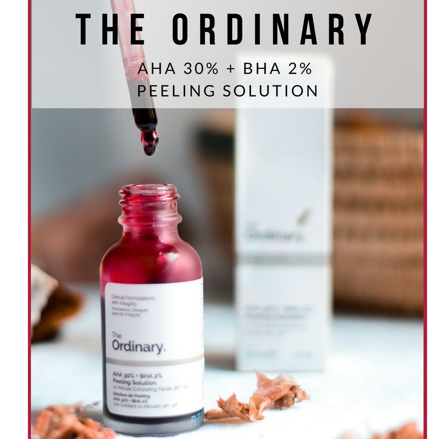 [BILL MỸ] Serum tẩy tế bào chết hoá học The Ordinary AHA 30%+ BHA 2% Peeling Solution tinh chất làm sáng da