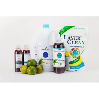 Nước rửa bát hữu cơ Layer Clean 2l