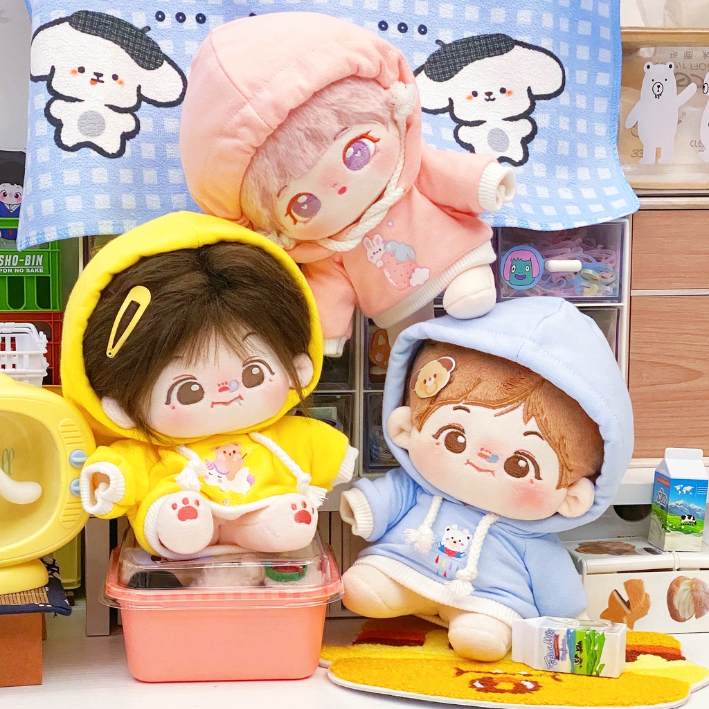 Áo hoodie cho doll 10cm 15cm 20cm - Outfit doll 10cm 15cm 20cm