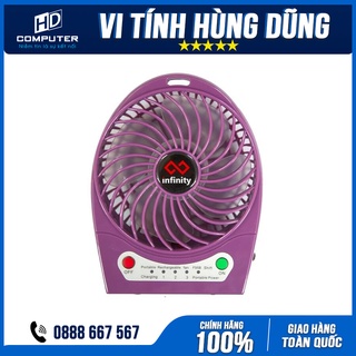 Quạt Mini Infinity Tornado Purple Không bao gồm Pin