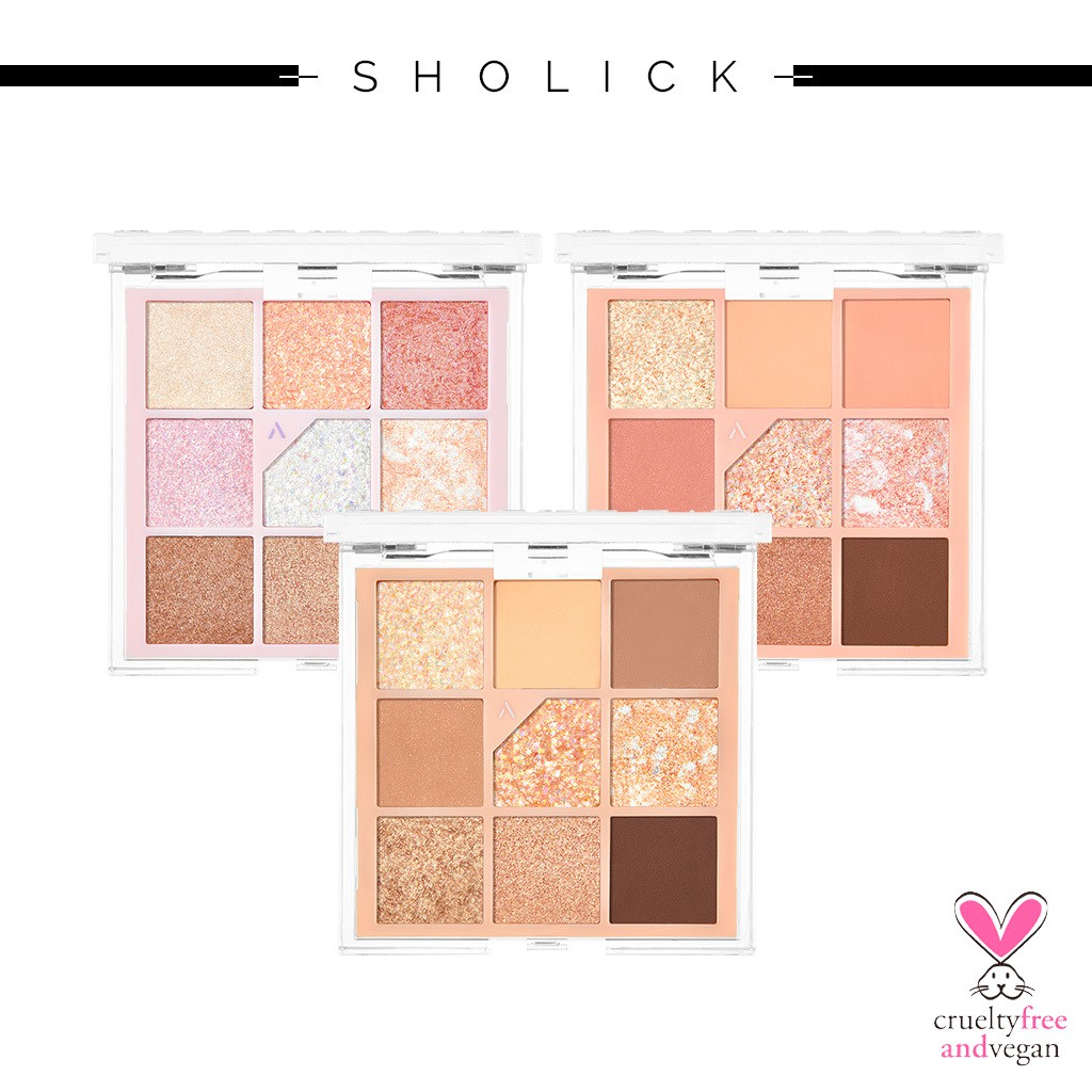 (Hàng Mới Về) Bảng Phấn Mắt 6.6g 3 Màu Lấp Lánh | BigBuy360 - bigbuy360.vn