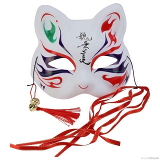 Mặt Nạ Cáo Có Tua Rua Và Chuông Nhỏ Che Nửa Mặt Dùng Hóa Trang Tiệc Hóa Trang Cho Người Lớn Và Trẻ Em