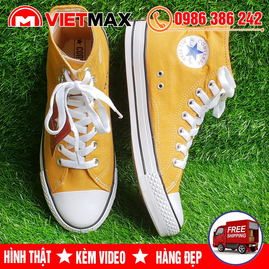 💎 [GIÁ SỐC 1970S] Giày Thể Thao CV 1970s Vàng Cao Cổ Nam Nữ