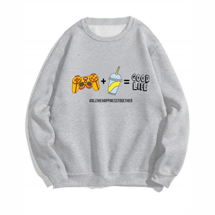 Áo SWEATER Nỉ UNISEX GOOD LIFE