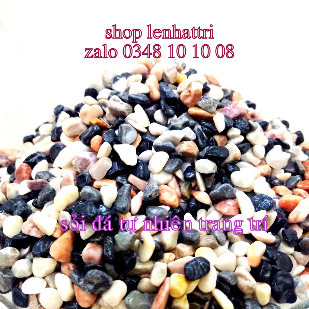 Sỏi đá tự nhiên trang trí 1kg