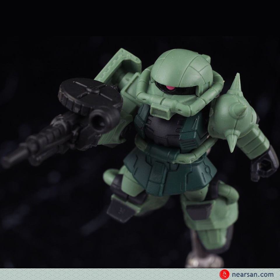 Gundam zaku ii mobile suit ensemble 01 bandai mse 1