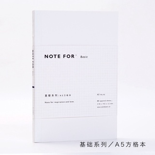 Sổ Note for basic grid blank line size A5 A6 làm bullet journal/planner/nhật ký/scrapbook Hàn Quốc Tẻn Tẻn
