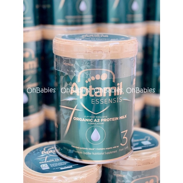 Sữa Aptamil Essensis Organic 900g Úc cho bé date 2023[OH BABIES]