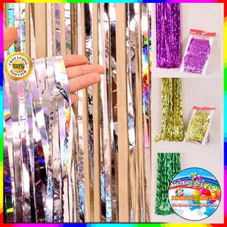 [Giá siêu sỉ inbox] Rèm kim tuyến trang trí background sinh nhật 1x2m