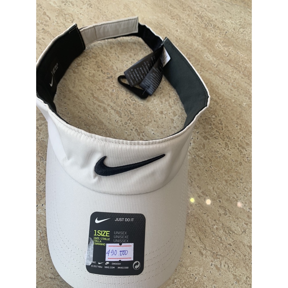 Mũ golf Nike visor  thể thao  ( Mũ chơi gôn nửa đầu )  [Hàng Chính Hãng 100%]