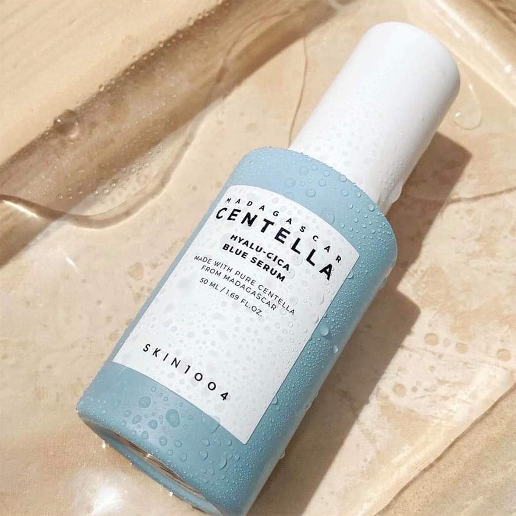 Serum Cấp Ẩm, Làm Dịu &amp; Sáng Da Skin1004 Madagascar Centella Hyalu-Cica Blue 50ml