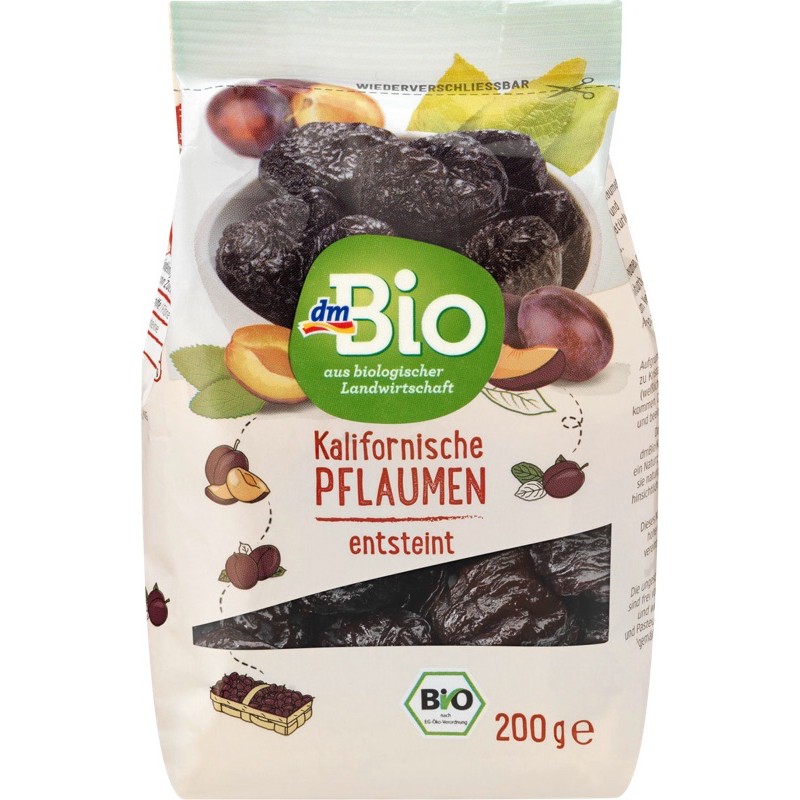 Mận sấy khô Bio 200gr Đức 🇩🇪