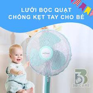 Lưới bọc quạt an toàn cho bé