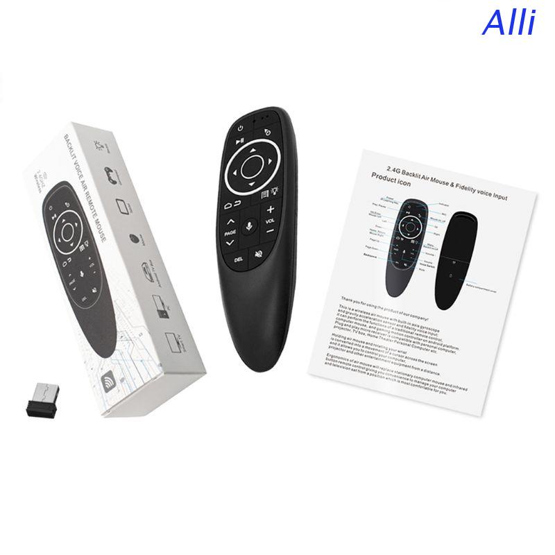 Chuột Bay Điều Khiển Bằng Giọng Nói Thông Minh Không Dây Mini Cho Androi d tv G10S Pro