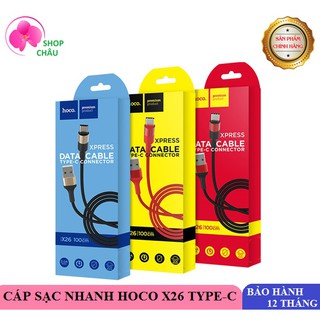 Cáp Sạc Nhanh TypeC Hoco X26/ Remax RC 124a Chính Hãng Chống Đứt, Chống Gãy