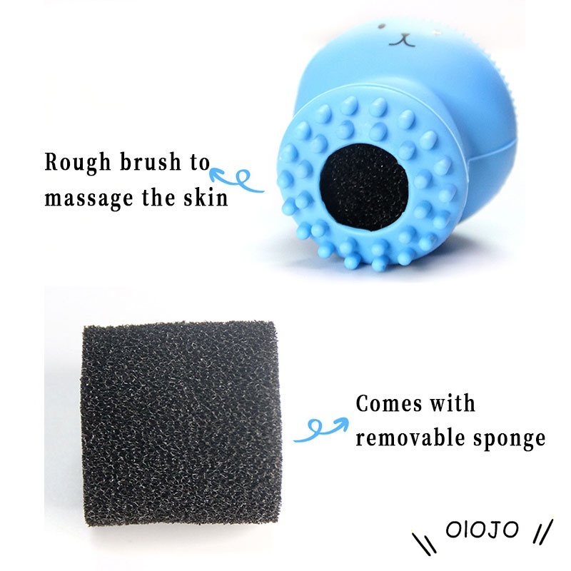 ⚜️Cọ rửa mặt bạch tuộc silicon