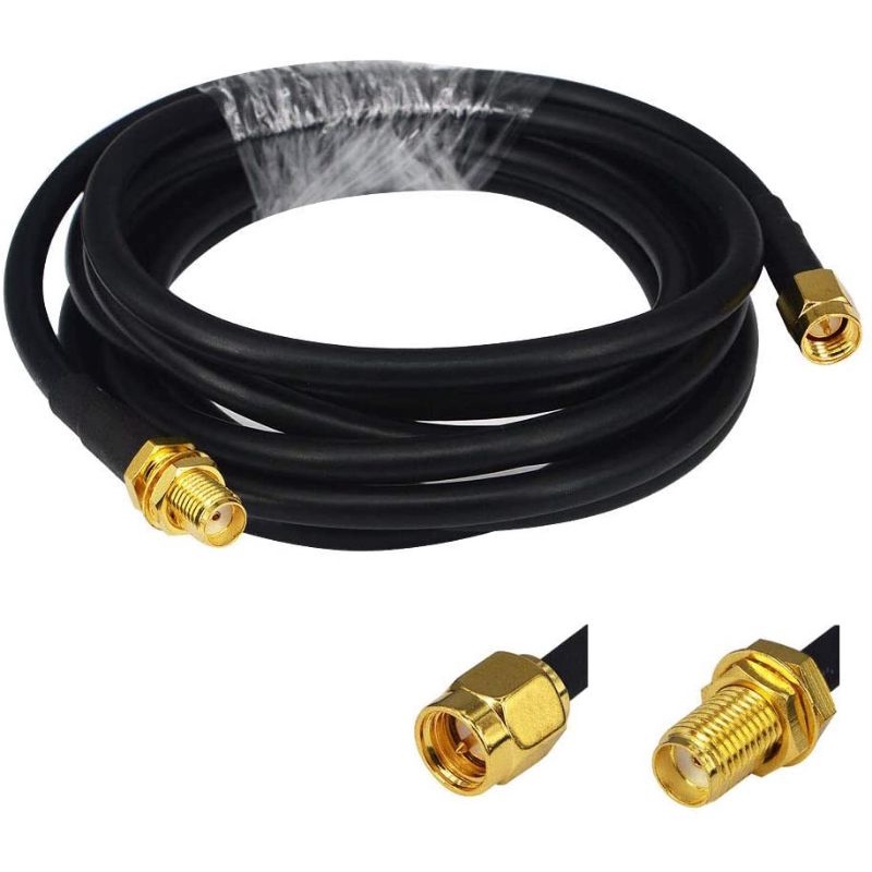 Cáp chuyển SMA male sang SMA female cáp Rg58