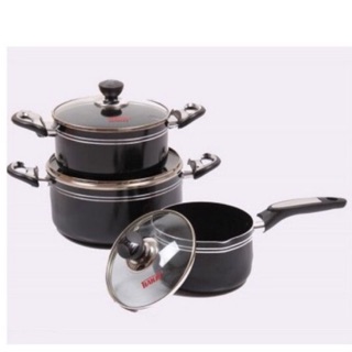 Bộ nồi chống dính đun bếp từ Tianxi TPT03E