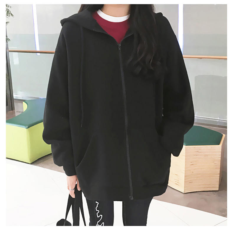 SUXI Áo Sweater Màu Trơn Thời Trang Thu Đông Xinh Xắn Cho Nữ
