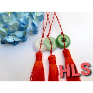 ngọc bội tua rua tròn